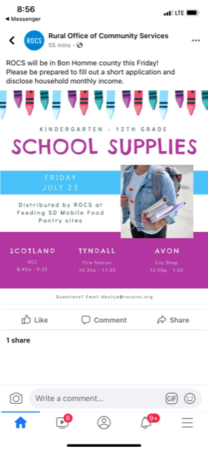 ROCS School Supplies